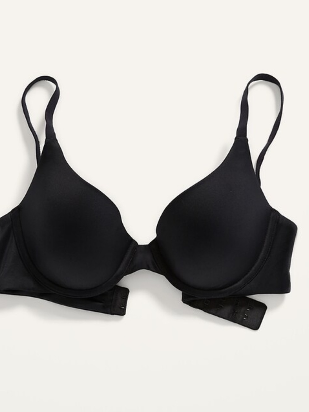 Old Navy Black Smoothing Underwire Full Coverage Bra Size 44C NWT